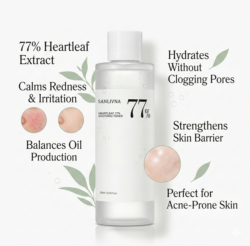 Heartleaf 77% Soothing Toner