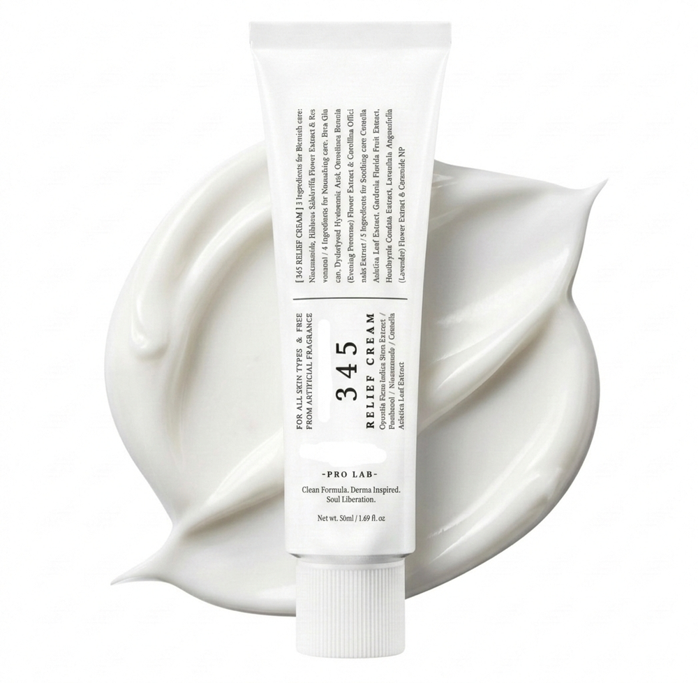 345 Soothing Cream – Daily Niacinamide & Panthenol Moisturizer