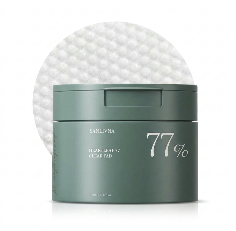 Heartleaf 77% Clear Toner Pads