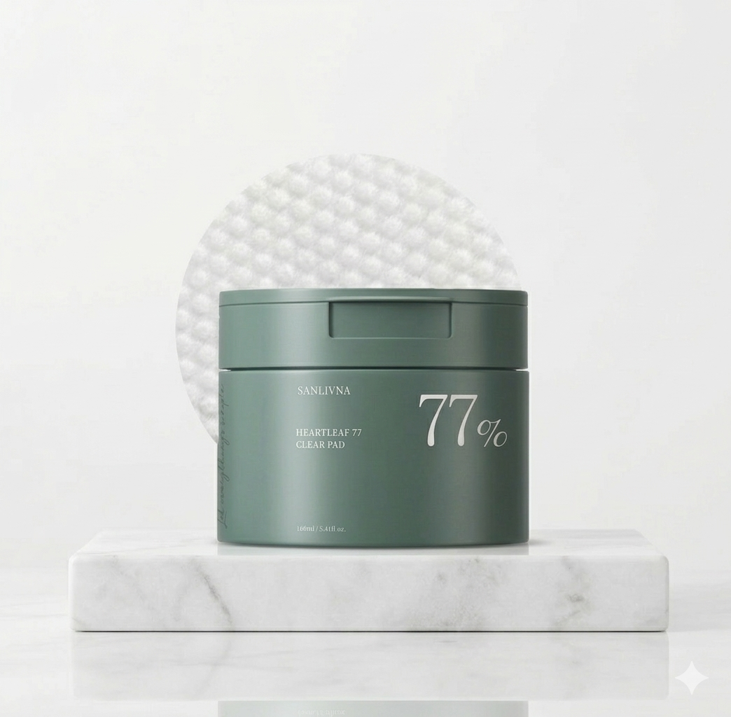 Heartleaf 77% Clear Toner Pads