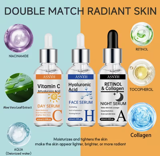 ASNYH Day & Night Skincare Set